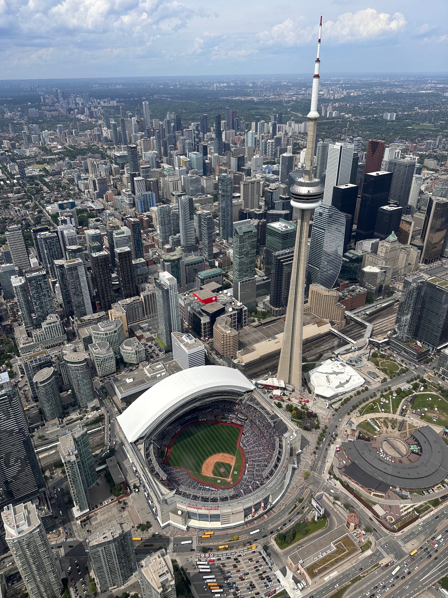Toronto Tour - CN Tower, Downtown Fly Over